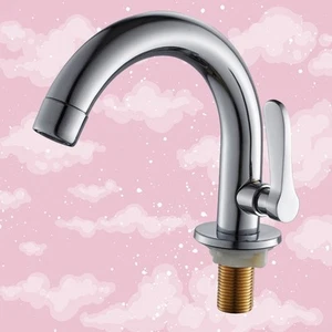 Grifo de acero inoxidable para baño frío individual grifo de repuesto cascada - Imagen 1 de 11