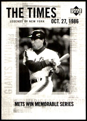 加里·卡特 2001 年 Upper Deck Legends of New York #200 大都会队 美国职棒大联盟 阅读 免运费 — 第 1/2 张图片