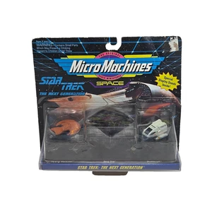 VINTAGE 1993 MICRO MACHINES STAR TREK SPACE GALOOB # 65825 NEW SEALED - Picture 1 of 14
