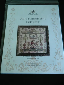 Cross Stitch Pattern The Wishing Thorn Jane Parson Sampler 1841 Birgit Tolman - Picture 1 of 5