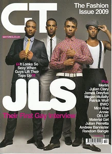 GT GAY TIMES #373 October 2009 The Fashion Issue JLS INTERVIEW Patrick Wolf @NEW - Picture 1 of 7