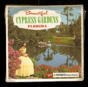 Un 961a Hermoso CYPRESS GARDENS Florida GAF 3 Carretes Paquete ESQUÍ ACUÁTICO - Imagen 1 de 2
