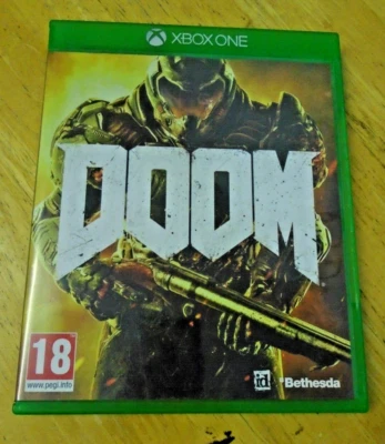 Doom (2016) - Microsoft Xbox One - PAL UK - VGC - Image 1 of 3