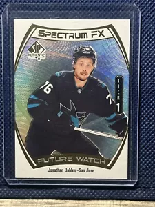 2021-22 SP Authentic Spectrum FX Future Watch Jonathan Dahlen Bounty - Picture 1 of 2