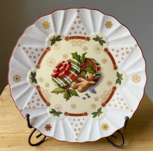 VILLEROY & BOCH TOY'S FANTASY Teddy Bear Dinner Plate - With Tag - Picture 1 of 4