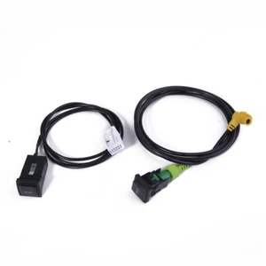 AUX&USB Input Switch&Cable For VW Golf Jetta MK5 RCD510/RNS510/RNS315 - Picture 1 of 8