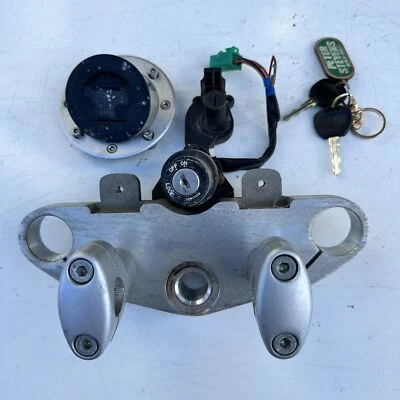 Hyosung GV250 Aquila EFI 2014 Juego de bloqueo de asiento de tanque de encendido con triple árbol superior Foto 1 de 4