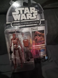 STAR WARS LEGACY COLLECTION DROID FACTORY BATTLE DROID 3.75" ACTION FIGURE - Picture 1 of 7