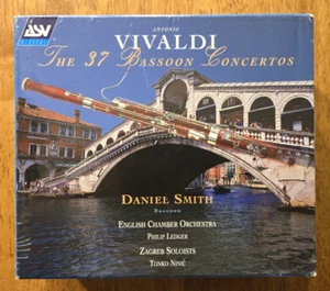 Antonio Vivaldi, The 37 Bassoon Concertos 5 CD Set, Daniel Smith - Bassoon - Picture 1 of 6
