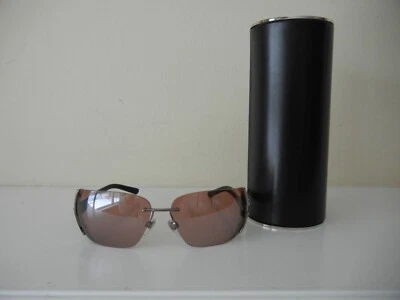 宝格丽女式紫色/棕色 649-B 104/7K 太阳镜紫色/棕色 — 第 1/4 张图片