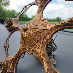 Beautiful Vintage 1930's Art Deco 5 Light Chandelier - Picture 1 of 9