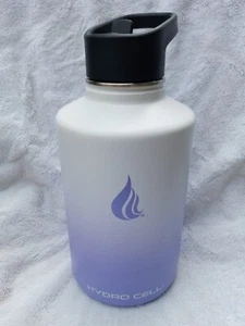 Hydro Cell 64 oz Stainless Water Bottle Purple Fade Unused - Picture 1 of 7