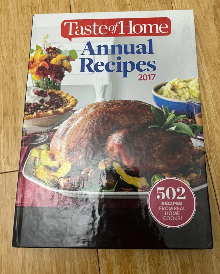 Taste of Home Annual Recipes 2017 Hardcover Cassidy Catherine Et Al