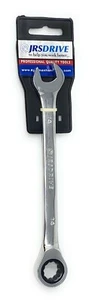 JRSDRIVE Trinquete Llave combinada 1pc Métrica 14mm CRV Acabado Espejo Cromado - Imagen 1 de 5