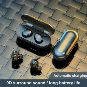 Bluetooth 5.0 Wireless Stereo Earphones Earbuds In-Ear Noise Canceling Best - Photo 1 sur 14