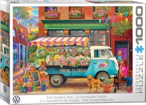 The Flower Van 1000 Piece Jigsaw Puzzle Eurographics New - Picture 1 of 2