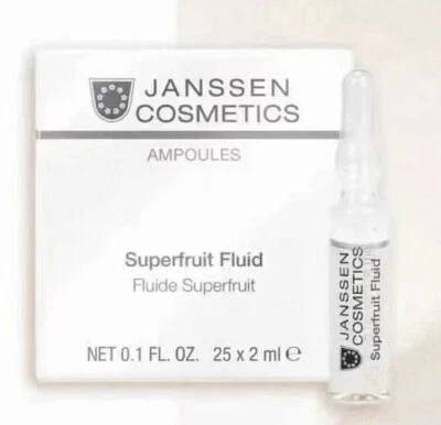 Ампулы Janssen Cosmetics СУПЕРФРУКТОВАЯ ЖИДКОСТЬ 25 бутылок x 2 мл - Изображение 1 из 4
