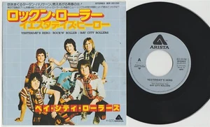 BAY CITY ROLLERS 'Yesterday's Hero / Rock'N' Roller' 1976 Japanese 7" vinyl - Imagen 1 de 1