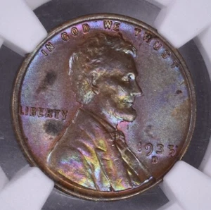 1935-D Lincoln Wheat Penny Cent - NGC MS63 BN - Nice Toning!! JS - Picture 1 of 3