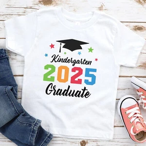 Kindergarten Graduate Shirt, Kindergarten 2025 Graduate T-Shirt, 4080 - Picture 1 of 7