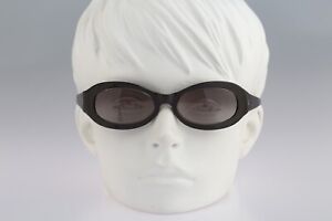 La Perla SPE 028 V69, Vintage 90s tinted lenses gray oval sunglasses women NOS
