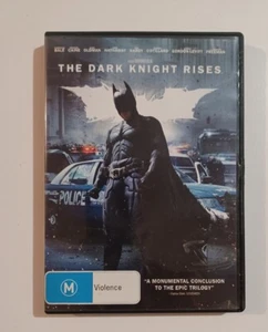 The Dark Knight Rises DVD Region GC Christian Bale Tom Hardy Free Postage - Picture 1 of 7