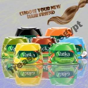 Dabur Vatika Natural Styling Hair Nourish & Protect Cream Healthy Look 190 ml