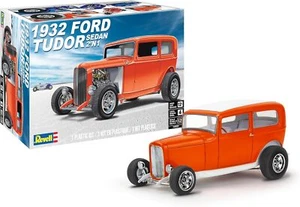 Revell 14553 '32 Ford Tudor Limousine 2'N1 Maßstab 1:25 188 Teile Skill Level 4 Modell - Bild 1 von 1