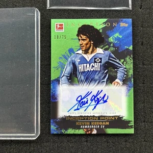 2024-25 Topps Inception Bundesliga Kevin Keegan /75 Green Autograph Hamburger SV - Bild 1 von 1
