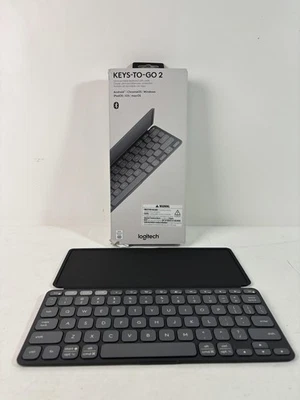Logitech Keys-to-GO 2 Portable Bluetooth Tablet Keyboard  - Graphite - Image 1 of 4