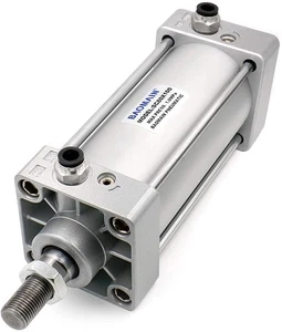 Pneumatic Buffer Air Cylinder SC 80 x 100,PT 3/8,Bore 3.15 inch(80 mm),Stroke... - Picture 1 of 5