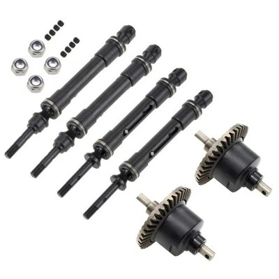 1/10 RC Car Steel Metal Drive Shaft Gear Differential For Traxxas Slash Rustler - Image 1 of 4