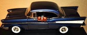 Chevy Bel Air 1957 ERTL American Muscle 1/18 raro, azul diseñado a partir de Happy Days - Imagen 1 de 13
