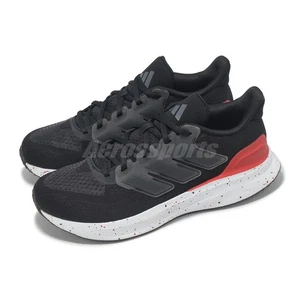 adidas Ultrarun 5 J Core Black Grey Pure Ruby Kids Youth Running Shoes JR5369 - Picture 1 of 8