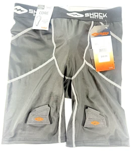 [SHOCK DOCTOR] Small Waist Large Cup Kompressionshockey Short mit Bioflex Cup - Bild 1 von 4
