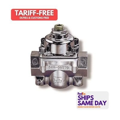 Holley 12-803, One Chrome Aluminum Hi-Pressure Regulator Performance Racing Part - Image 1 of 4