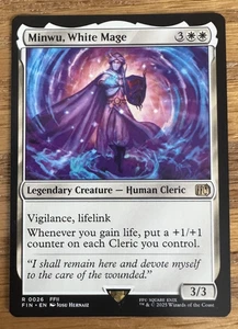 MTG Final Fantasy, Minwu, White Mage - Picture 1 of 1