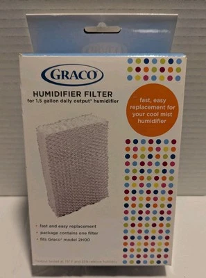 Filtro de repuesto para humidificador Graco de 1,5 galones para modelo 2H00 - NUEVO Foto 1 de 4