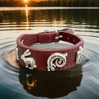 Pulsera Brighton Desert Friends Bandit Chili Pimienta Cuero Nueva con Etiquetas Foto 1 de 4