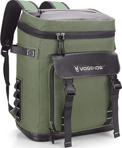Vogshow 30L Cooler Bag Picnic Backpack Large Thermos Cool Bag Rucksack Leakproof - Picture 1 of 8