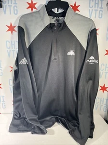 Adidas x Patrón Tequila / Mens 1/4 Zip Pullover / Wicking Golf XL Black & Grey - Picture 1 of 8