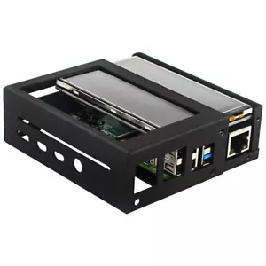3,5-Zoll-Touchscreen-LCD-Display mit Metallgehäuse & Lüfter für Raspberry Pi 4B - Bild 1 von 13