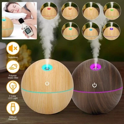 Ultra Quiet 23dB Essential Oil Diffuser Humidifier w/ Color Changing Night Light - Image 1 of 4