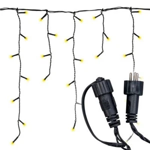 diLED 80 LED warm-weiß Lichterkette Lichterregen Eisregen System LED Party Xmas - Bild 1 von 7