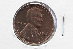 1956 Liberty DDO Error "LIBERTY" Lincoln Wheat Cent UNC #3852! - Picture 1 of 3