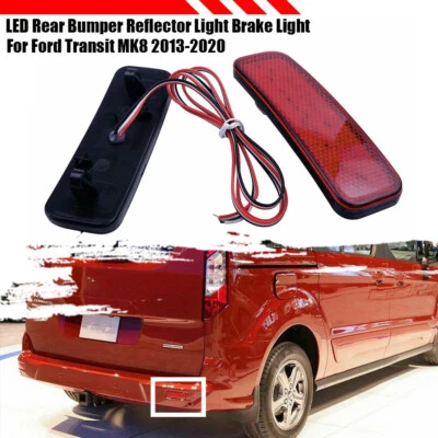 For Ford Transit Connect 13-20 LED Rear Bumper Reflector Tail Brake Parking Lamp - Image 1 of 4