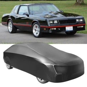 Satin Stretch Outdoor Full Car Cover For Chevrolet Monte Carlo 1970-1988 Coupe - Picture 1 of 15