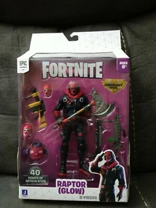 Fortnite Legendary Series 6in Red Raptor Glow Figure Jazwares 2020 - Picture 1 of 6