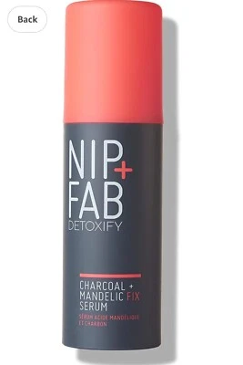 NIP + FAB DETOXIFY MANDELIC + CHARCOL FIX SERUM, NEW- 50ML - Image 1 of 4