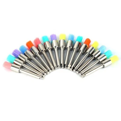 Dental Nylon Materials Closure Flat Polishing Polisher Prophylaxis Brushes - Image 1 of 4